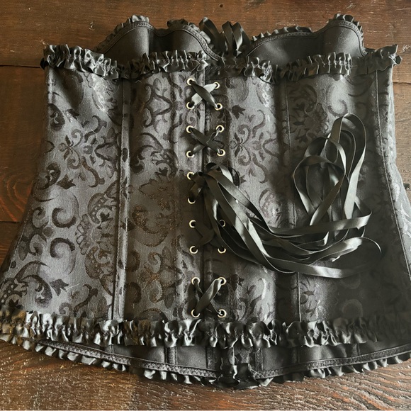 Black 3X Corset BNNU - Picture 2 of 2